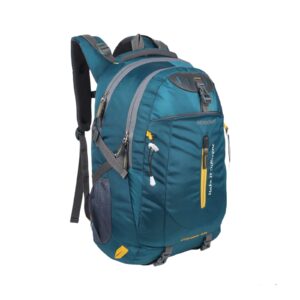 AEROCRAFT Large 45 L Laptop Backpack Large Laptop Backpack unisex backpack with raincover and reflective strip(Green)